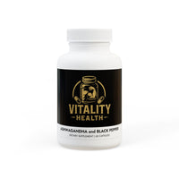 Ashwagandha and Black Pepper Supplement (60 capsules)