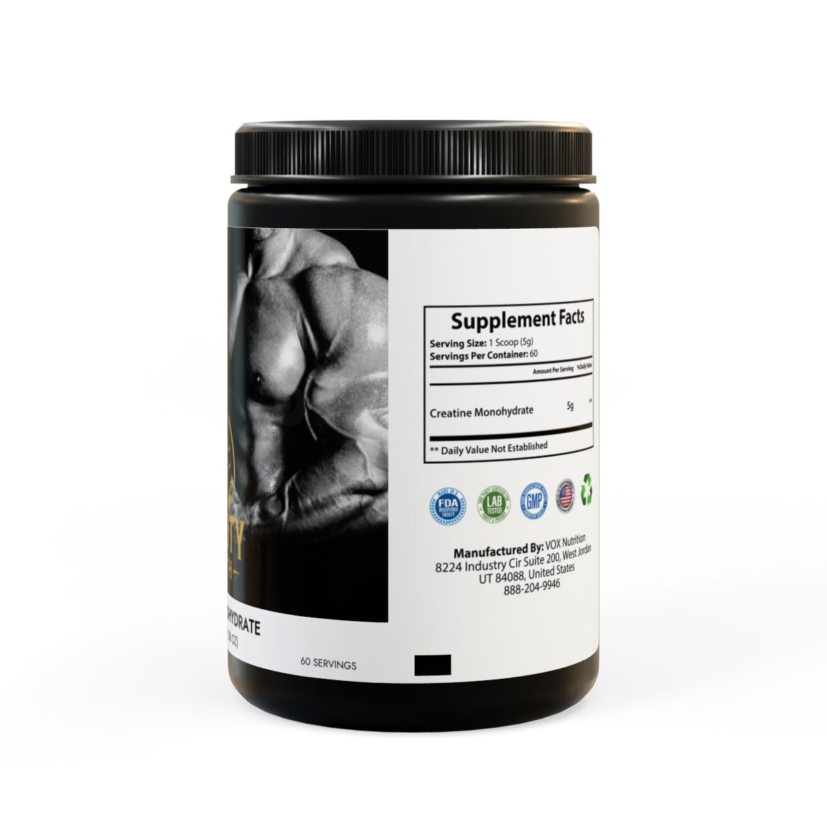 Creatine Monohydrate Supplement (300g, 10.58oz)